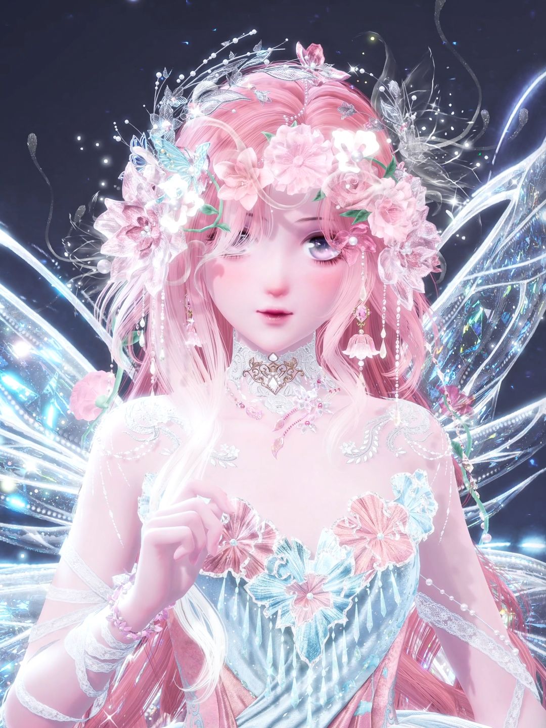 花仙 满进花环实在是太美了!!好华丽 1