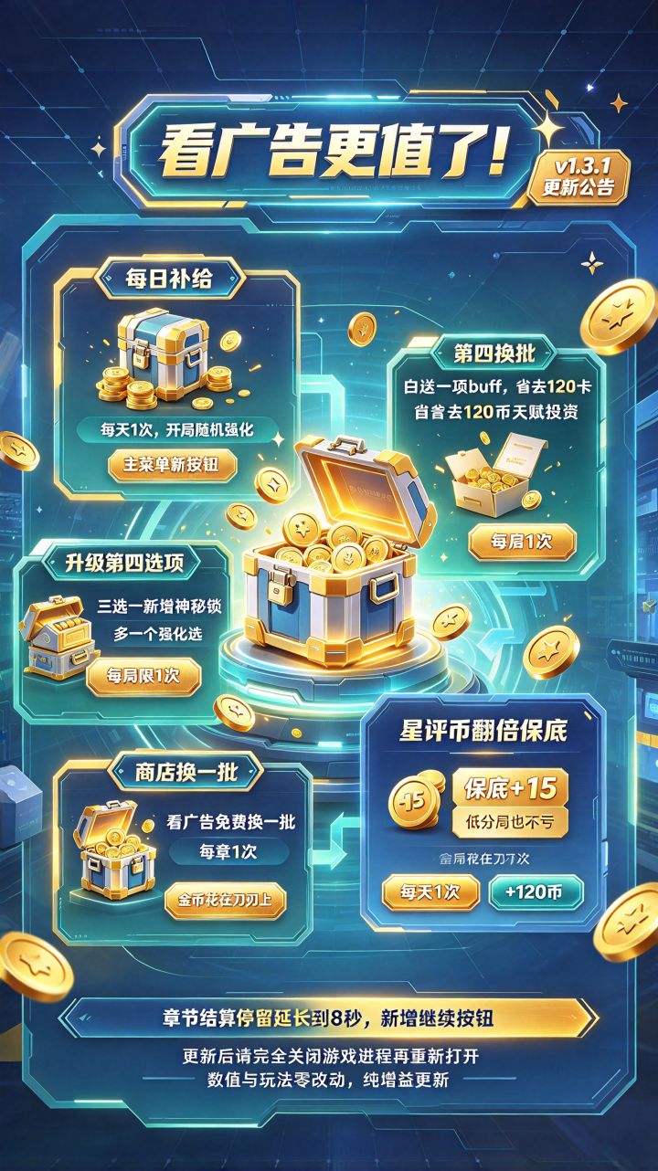 【更新公告】v1.3.1 补给全面升级截图