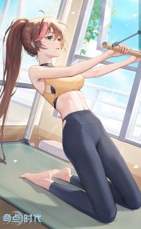 保持身材是女明星的日常，爱你也是。