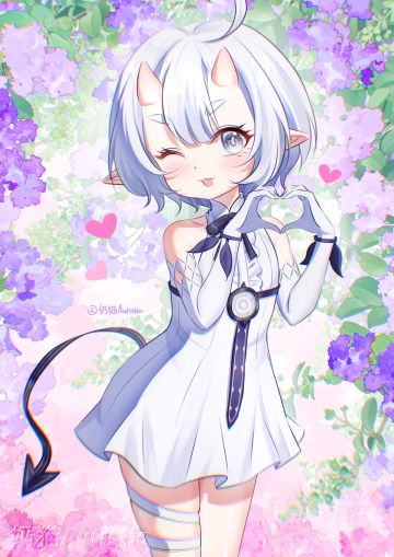 【绘画】画了可爱的皎皎人