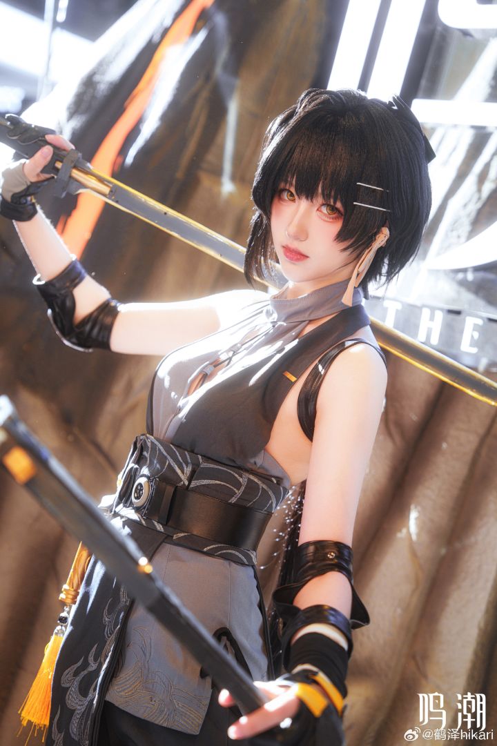 【漂泊者·女主】BW2023鸣潮coser精美照片截图
