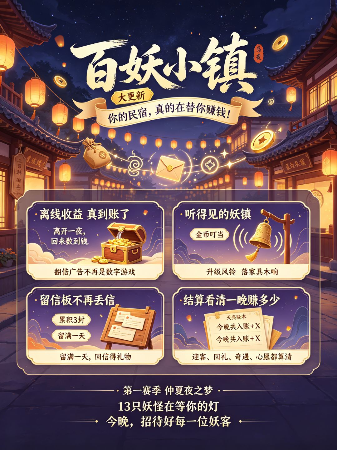 🏮 百妖小镇 大更新 2