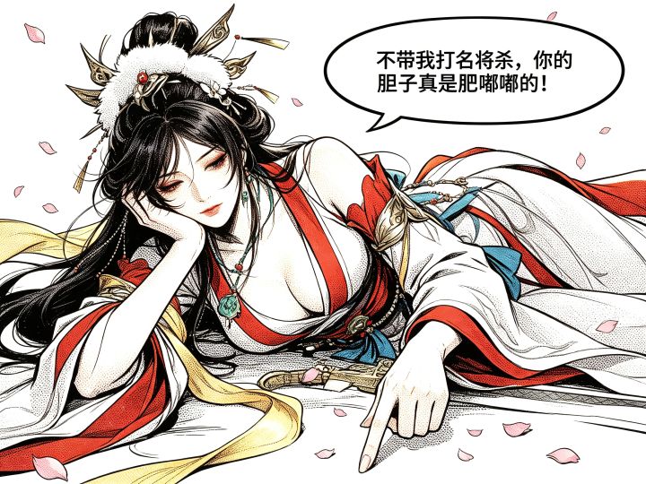 朋友圈背景图–你的胆子真是肥嘟嘟的截图