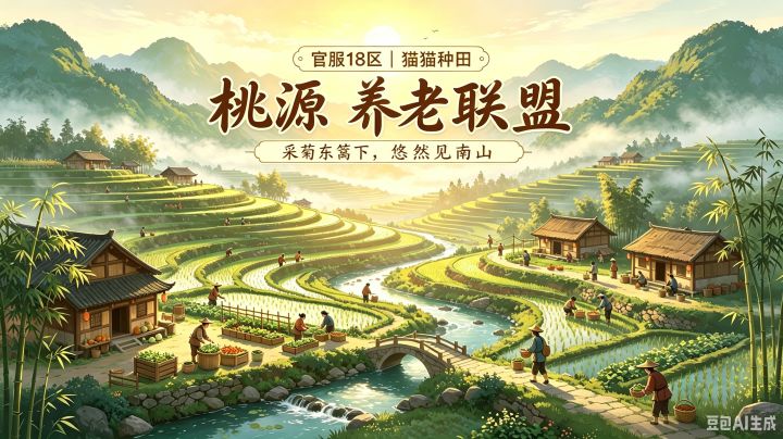 【官服18区】猫猫种田|招募桃源谷主截图
