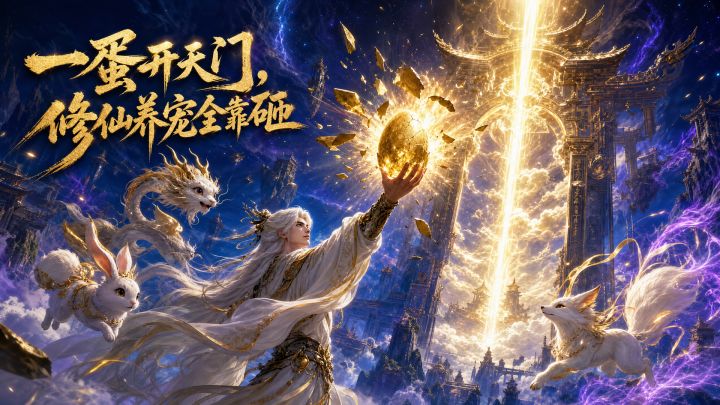 新游首爆,感谢taptap制造!!!!【一蛋开天门,修仙养宠全靠砸】这游戏名字取得绝,但你们玩完第一局有没有一种"被骗了"的感觉?说真的,第一次看到这个名字我是笑着下载的。“修仙养宠全靠砸”——我以为是个无脑爽游,点点点,哦豁,宠物出来了,完事。结果玩进去发现,砸蛋这件事比我想象的上头十倍。凡蛋、灵蛋、仙蛋、神蛋、天蛋……每一种蛋的手感都不一样,掉落稀有蛋丹那一刻的震动反馈,说实话比某些大厂抽卡还截图