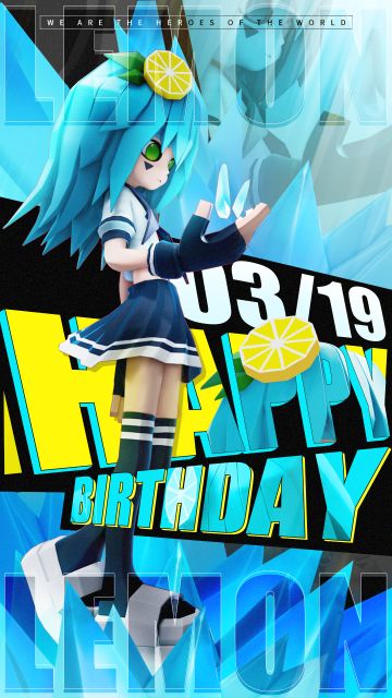 3月19日，安莉洁 生日快乐！