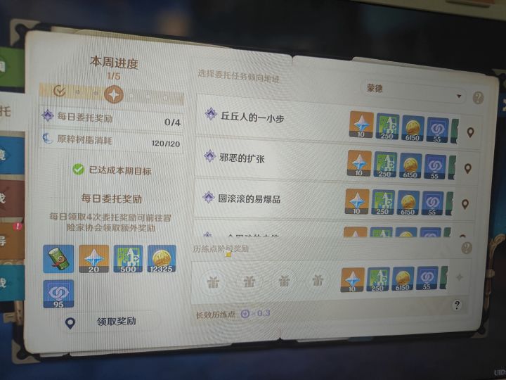 为什么我都用了原粹树脂不加历练点截图