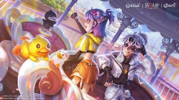 第五人格×B.Duck小黄鸭第二弹联动，
今日正式开启！
快来解锁你的快乐YA~
#第五人格IP联动# #第五人格×B.Duck#