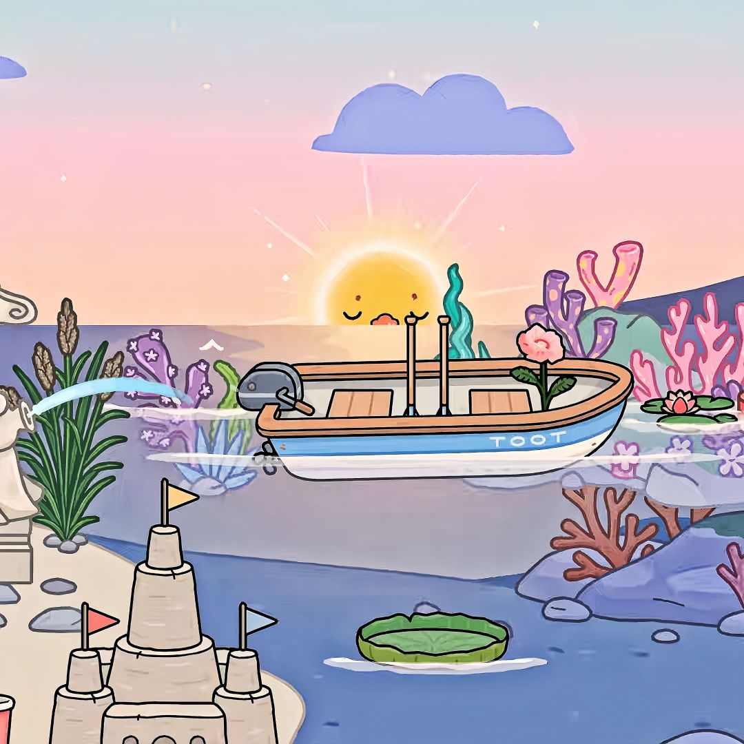 TOCA|🏖️海岸别墅房间布置 2