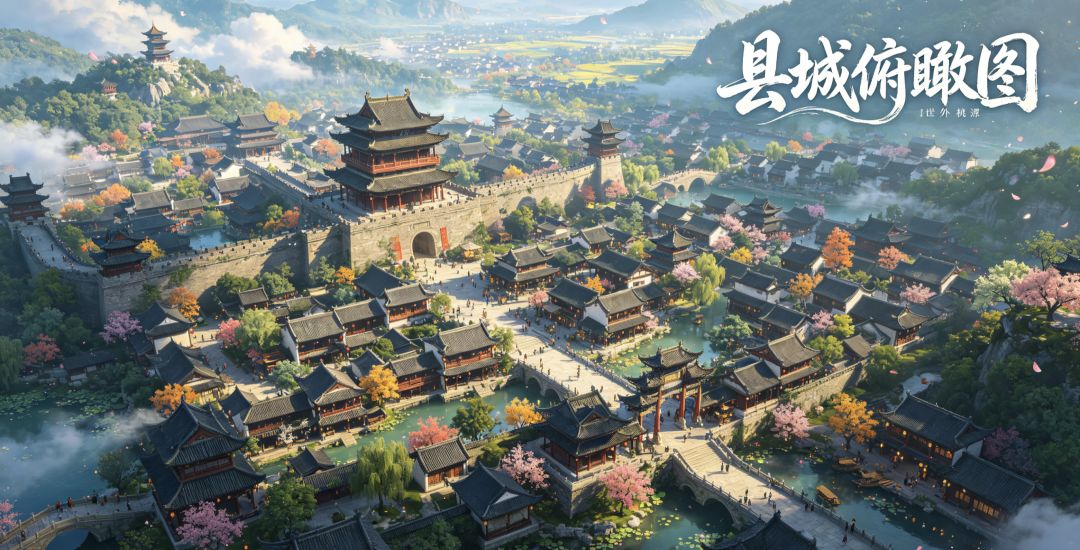 游戏原画分享县令模拟经营游戏 1