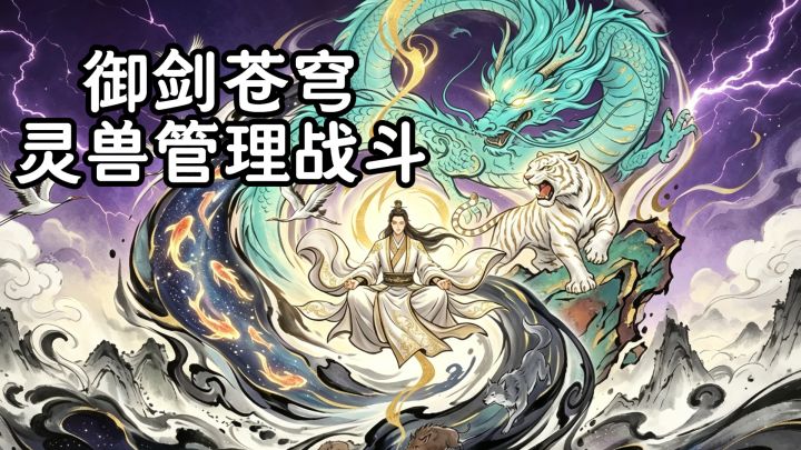 御剑苍穹，灵兽管理战斗，自动对战，升级很快‼️‼️截图