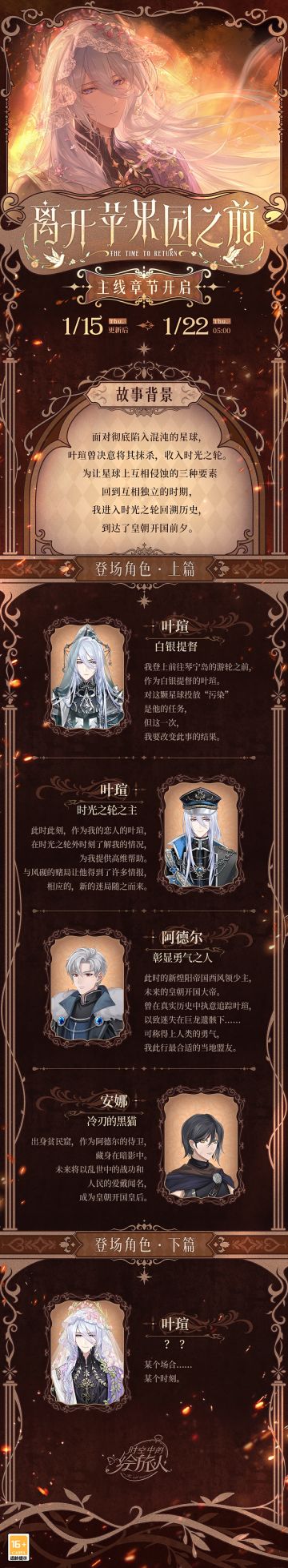 【离开苹果园之前·主线活动玩法】