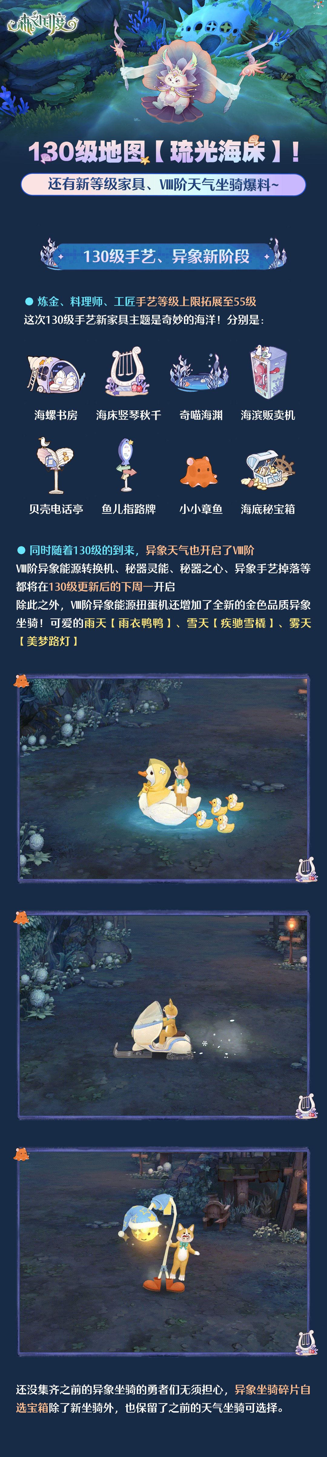 王城快报|130级来咯!一起去海底深处看看吧~ 2