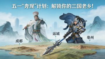 五一抽奖：你的目的地/所在地，是哪位三国“老乡”的故乡？