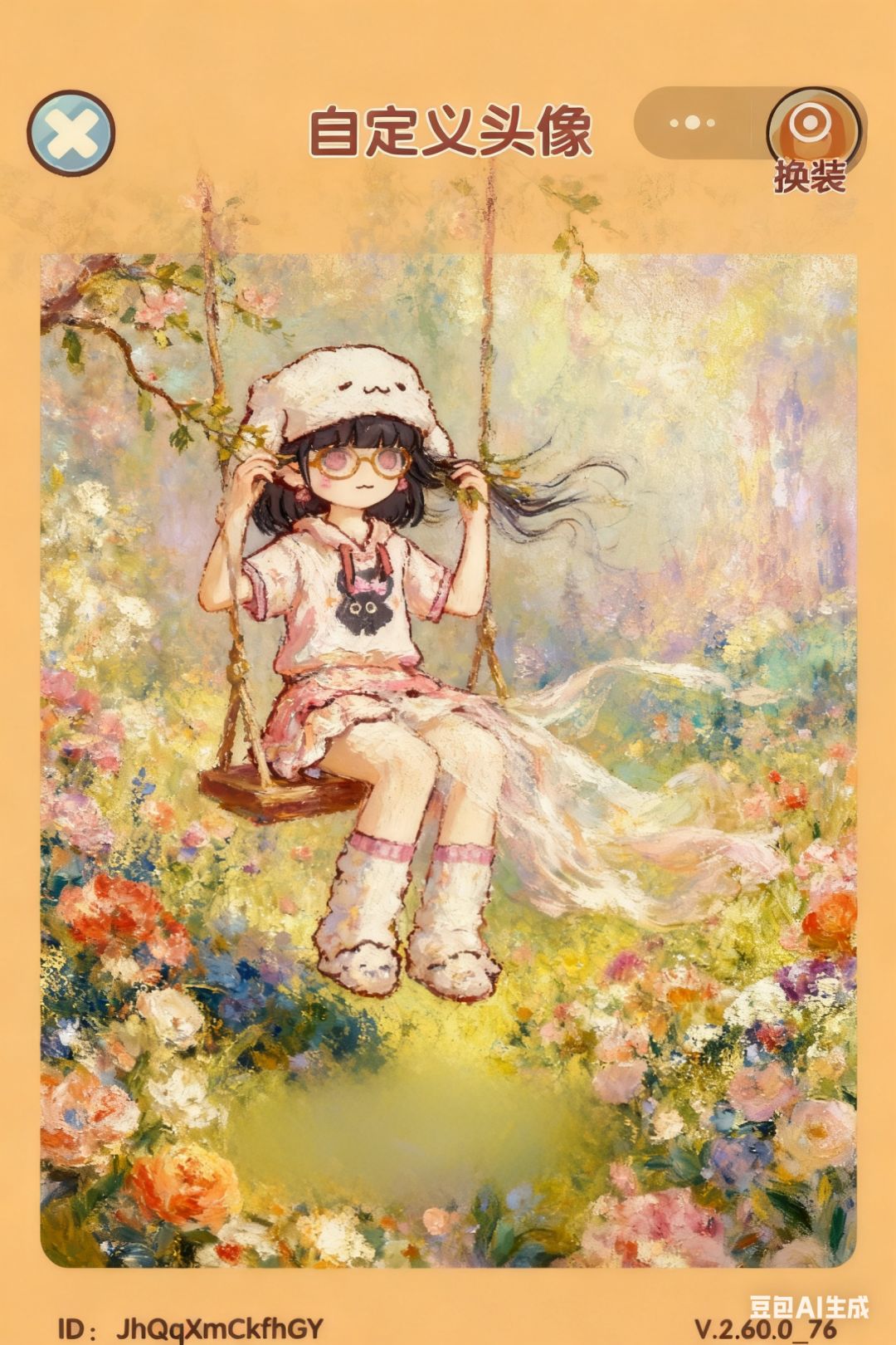 试了好几次,勉强有几个能看的 4
