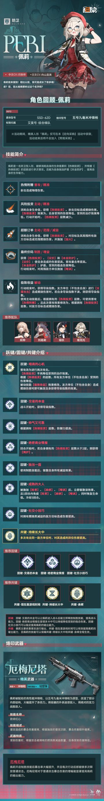 ✦角色复刻·佩莉✦