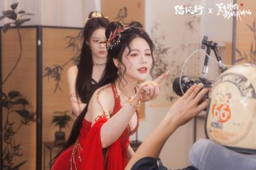 《踏风行》联动拍摄绝美花絮图放送！