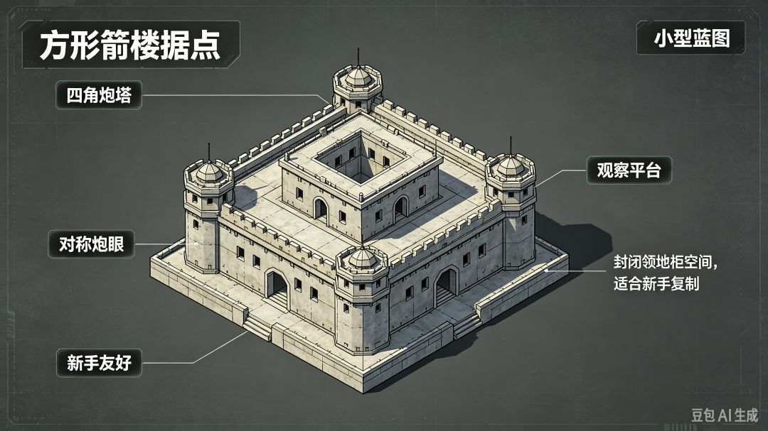 #失控进化 #建造分享 #极速服 #防御建筑 4
