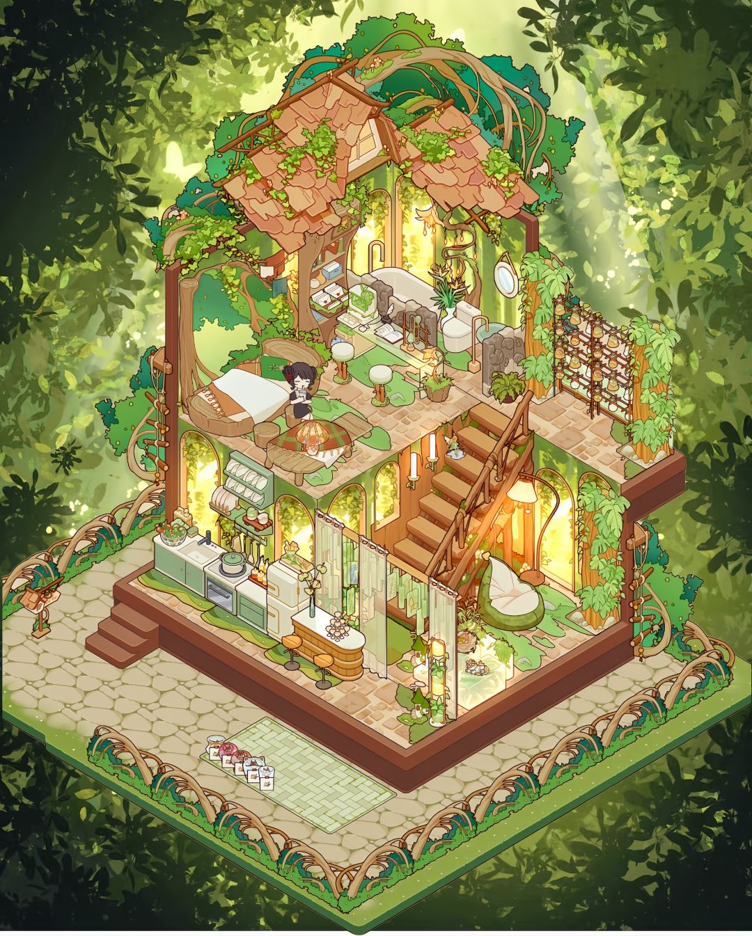 森系树屋🌳·方正长屋装修❗❗❗ 6