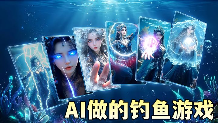 钓鱼不看运气看伤害,这款用AI做的钓鱼游戏,玩法太魔性了!截图