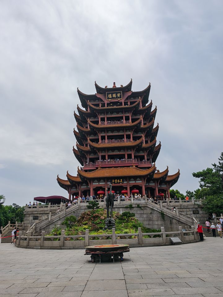 去武汉看了黄鹤楼截图