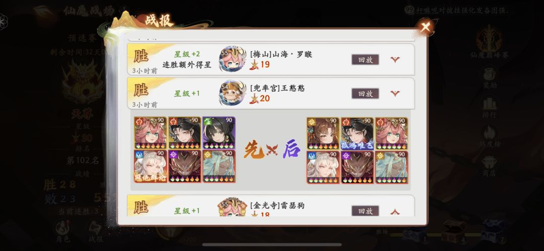 PVP阵容截图