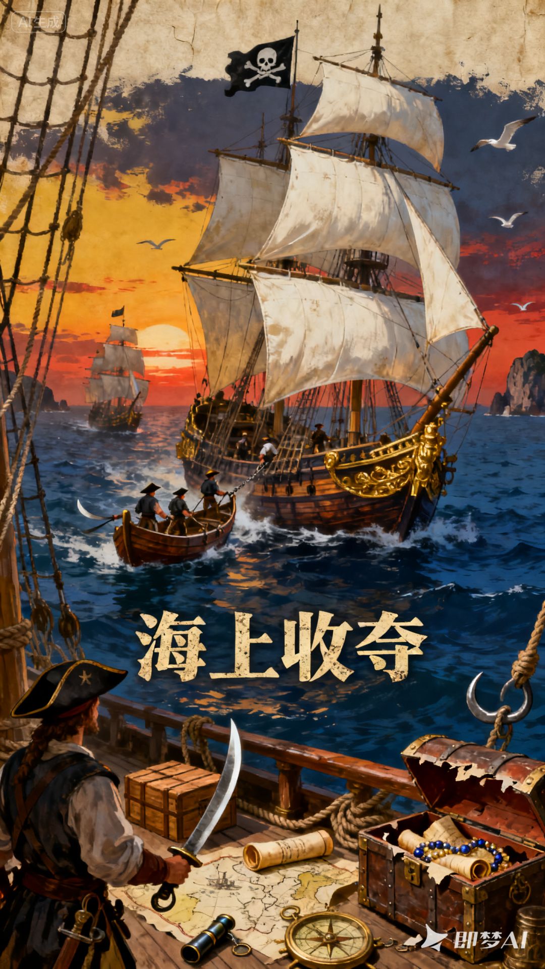 明明可以海上抢你却合成-海上收夺攻略截图