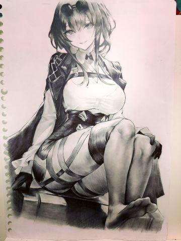 浅画会儿画～（卡芙卡）