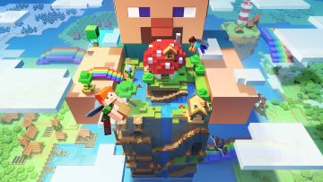 熊出没家族勇闯方块世界，《我的世界》周年庆即将火热开启！