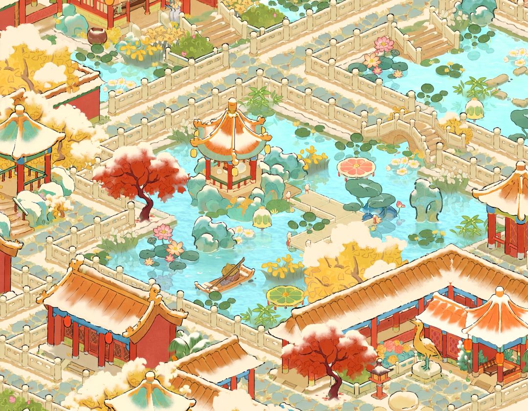 桃源仙女湖陆地布局~ 2