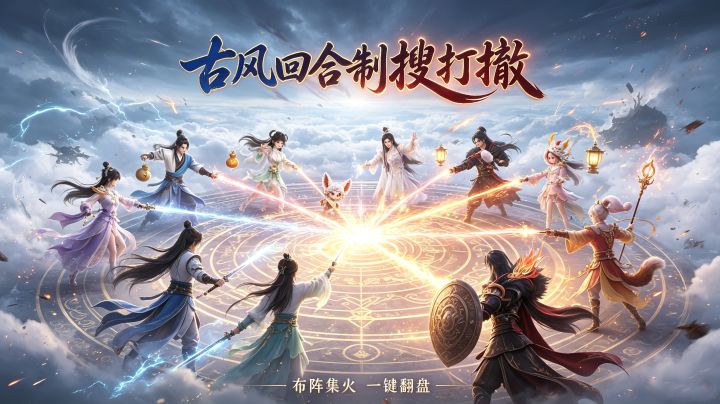 回合制不上班+交易自由+古风搜打撤!梦幻新诛仙轻享颠覆老玩法!截图