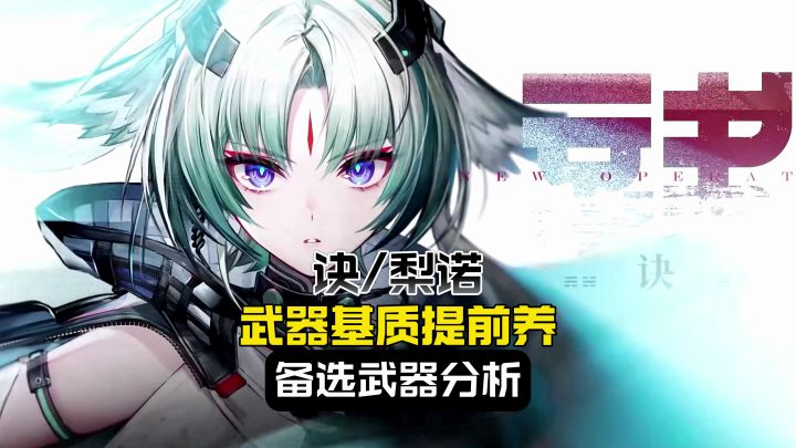 终末地诀/梨诺武器基质提前养!备选武器分析截图
