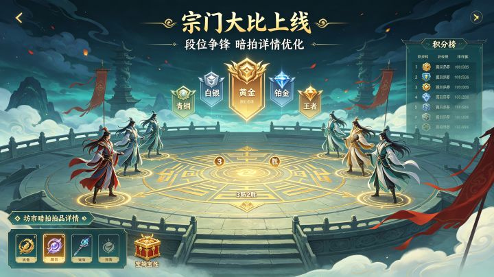 【更新公告】宗门大比全新上线·坊市暗拍功能优化截图