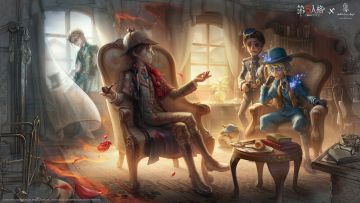 不论案件如何复杂，人们总能寻求出一个解释。 那么在这场谜案中，各位访客找到的关键是…… 2月20日，悬念将启，让我们共同寻找答案。 #第五人格IP联动 #第五人格 #第五人格×柯南道尔基金会 #第五人格×福尔摩斯 #小说家 #记者 #邮差 #大副 #骑士