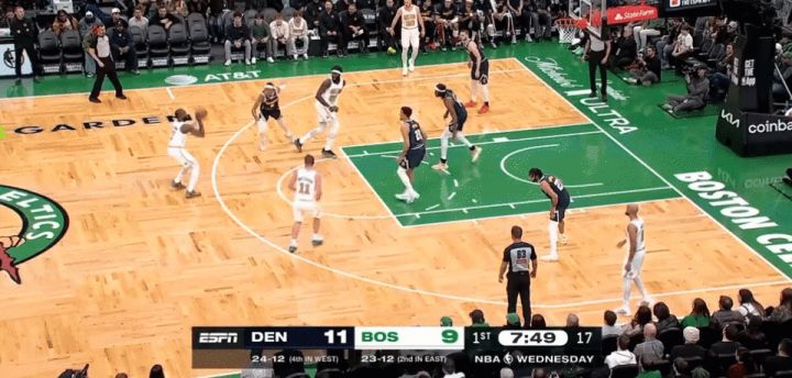 1月8日NBA赛事精彩瞬间截图