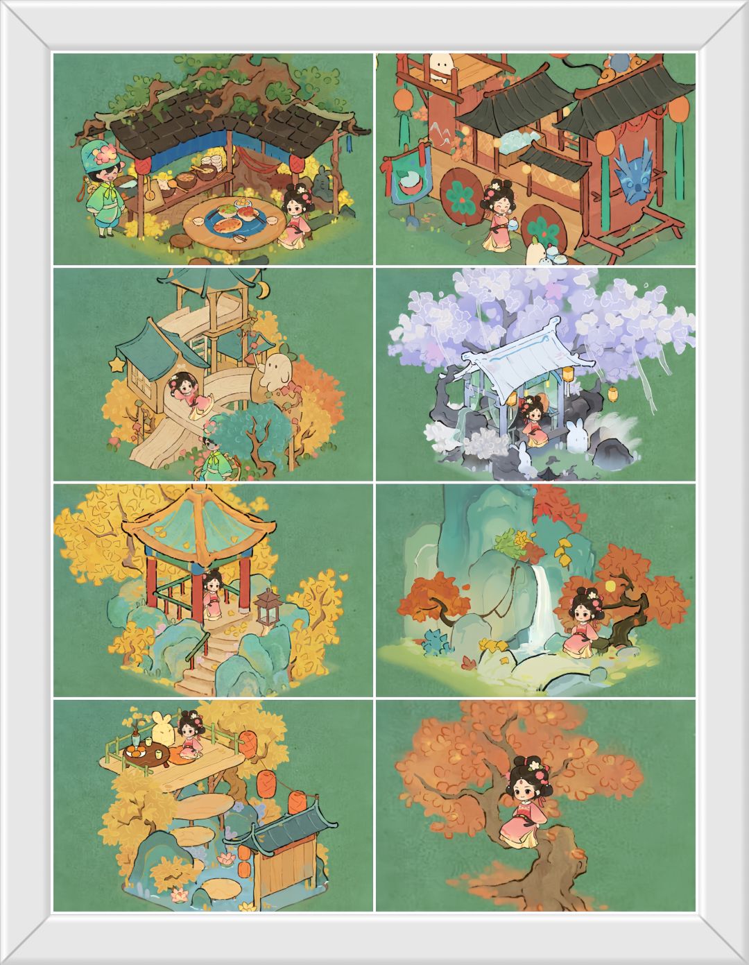 桃源好看的妹妹互动建筑推荐! 5