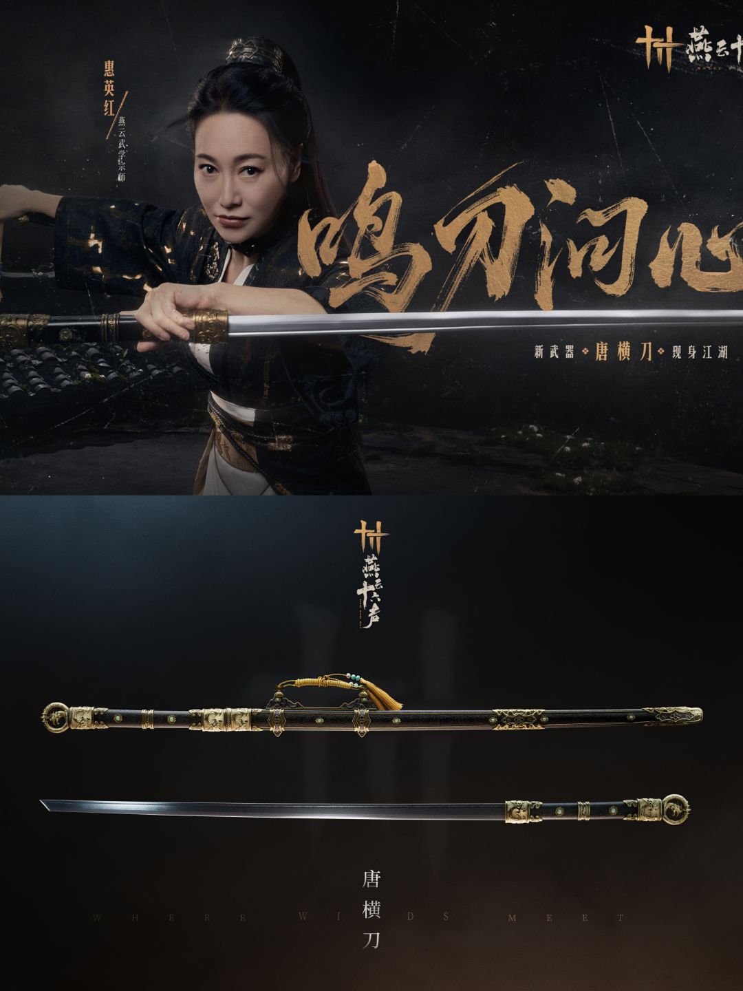 燕云十六声×惠英红合作确定❗宣传片帅炸 2