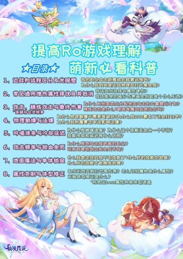 提高Ro游戏理解：萌新萌旧必看科普