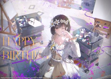 🎉东云绘名生日贺图公开！