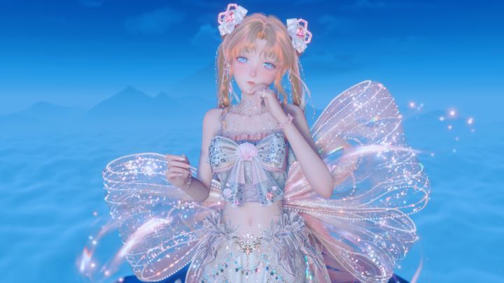 互赞~怎么会有这么可爱的小女孩!!截图