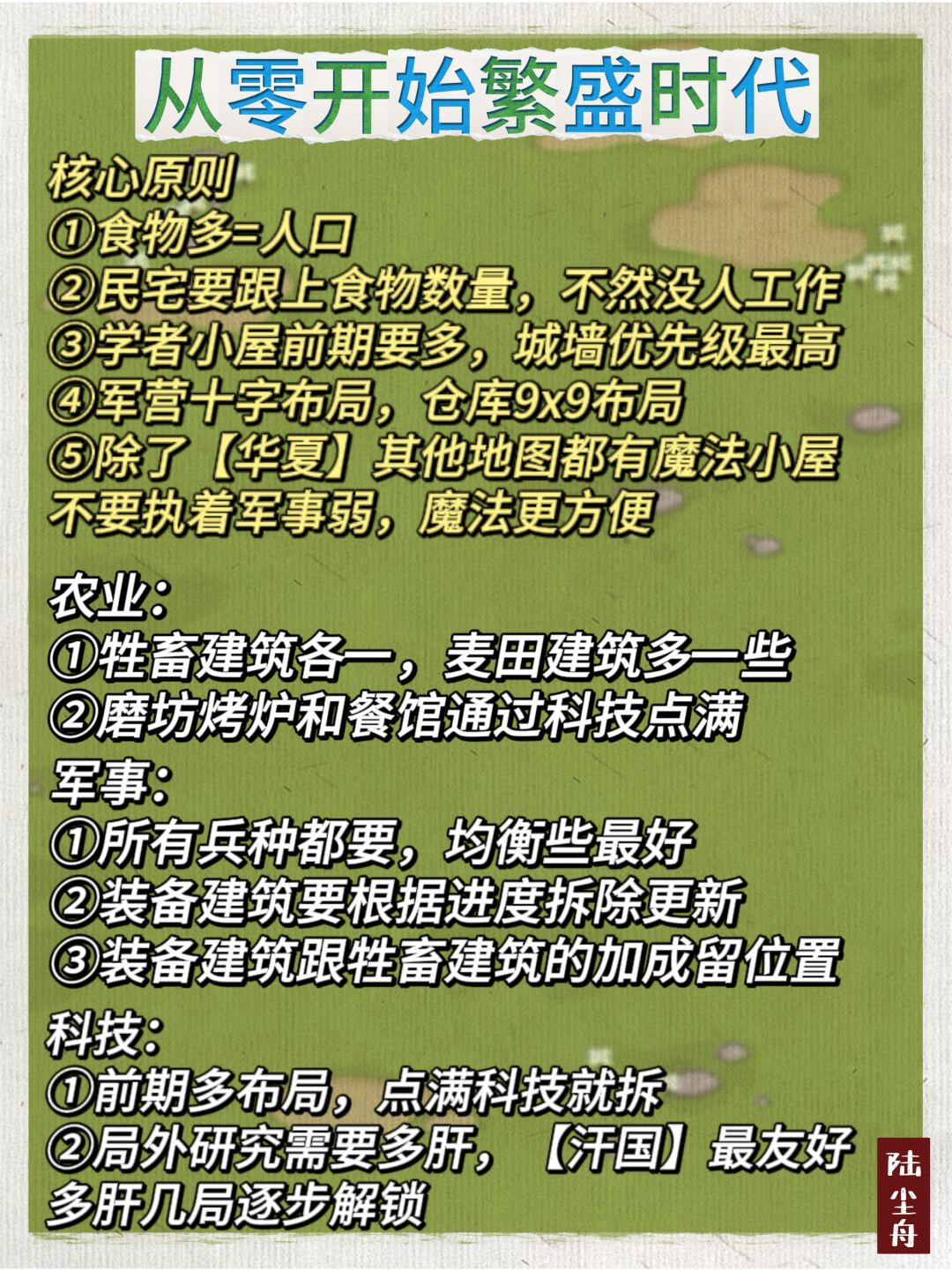 繁盛时代小白注意事项/附科技点图鉴 12
