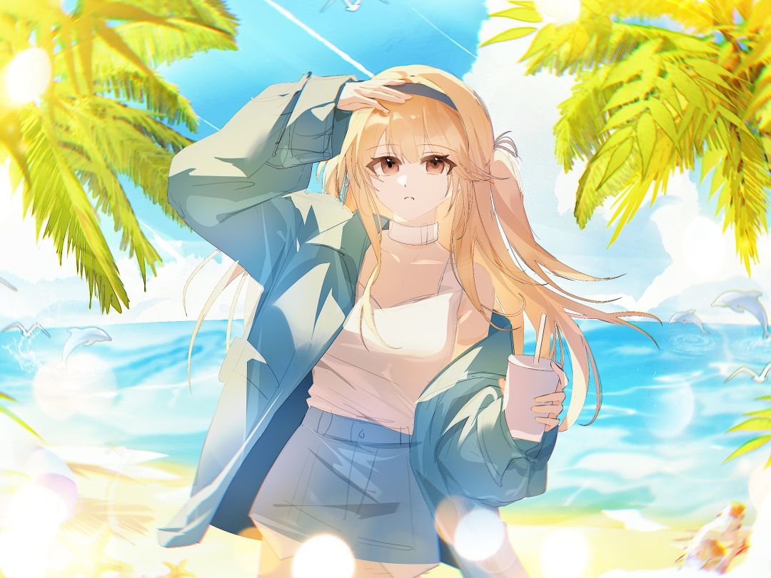 【同人二创】夏天和海边最配哦 1