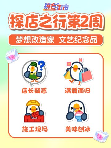 探店之行第2周 隐藏泡泡位置 限定表情