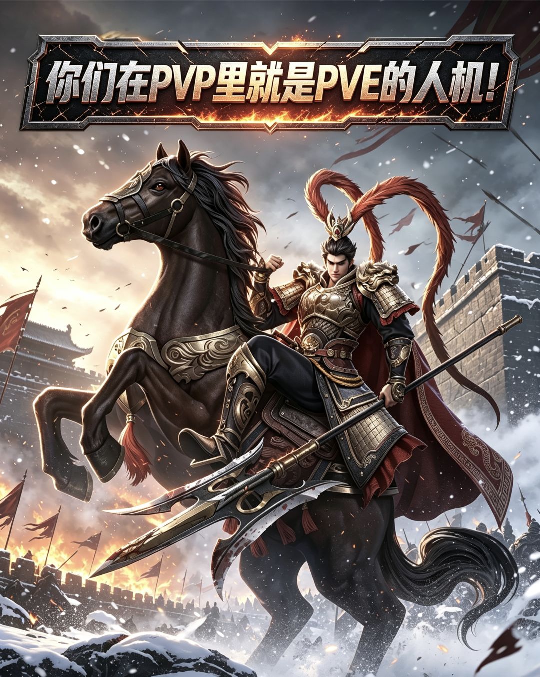 什么叫我在pvp里是pve里的人机?! 1