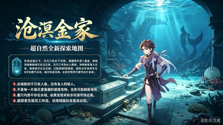 全新海底地图:沧溟金冢截图