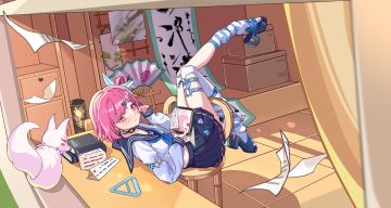 【盲盒派对】柳生 薰「墨饰粉黛」服饰动态展示