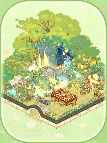 🌙胧月醉花阴·仙山小农长生殿布局～