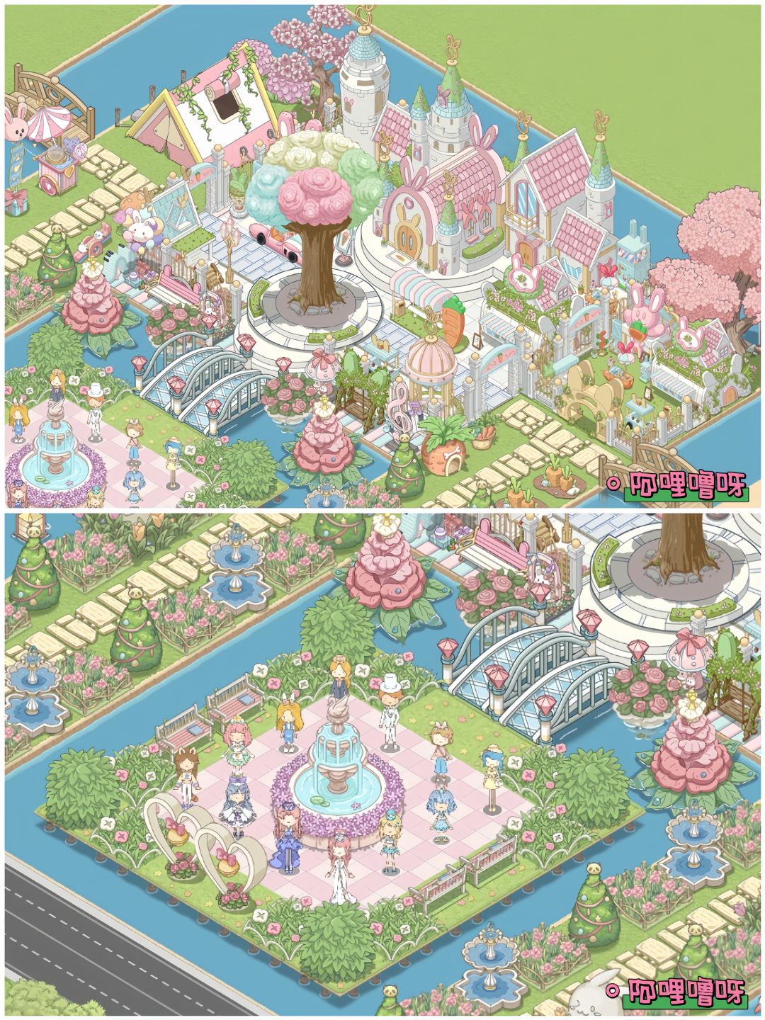 【梦幻的城】兔子理想市政布局｜附地基图 2