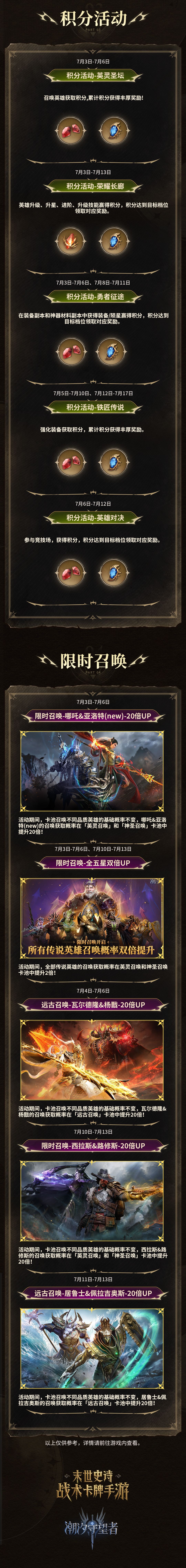 本周活动预告 | 7月6日-7月12日 2