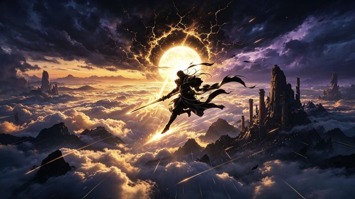 【我的御剑日记】酒剑仙御剑出金乌!截图